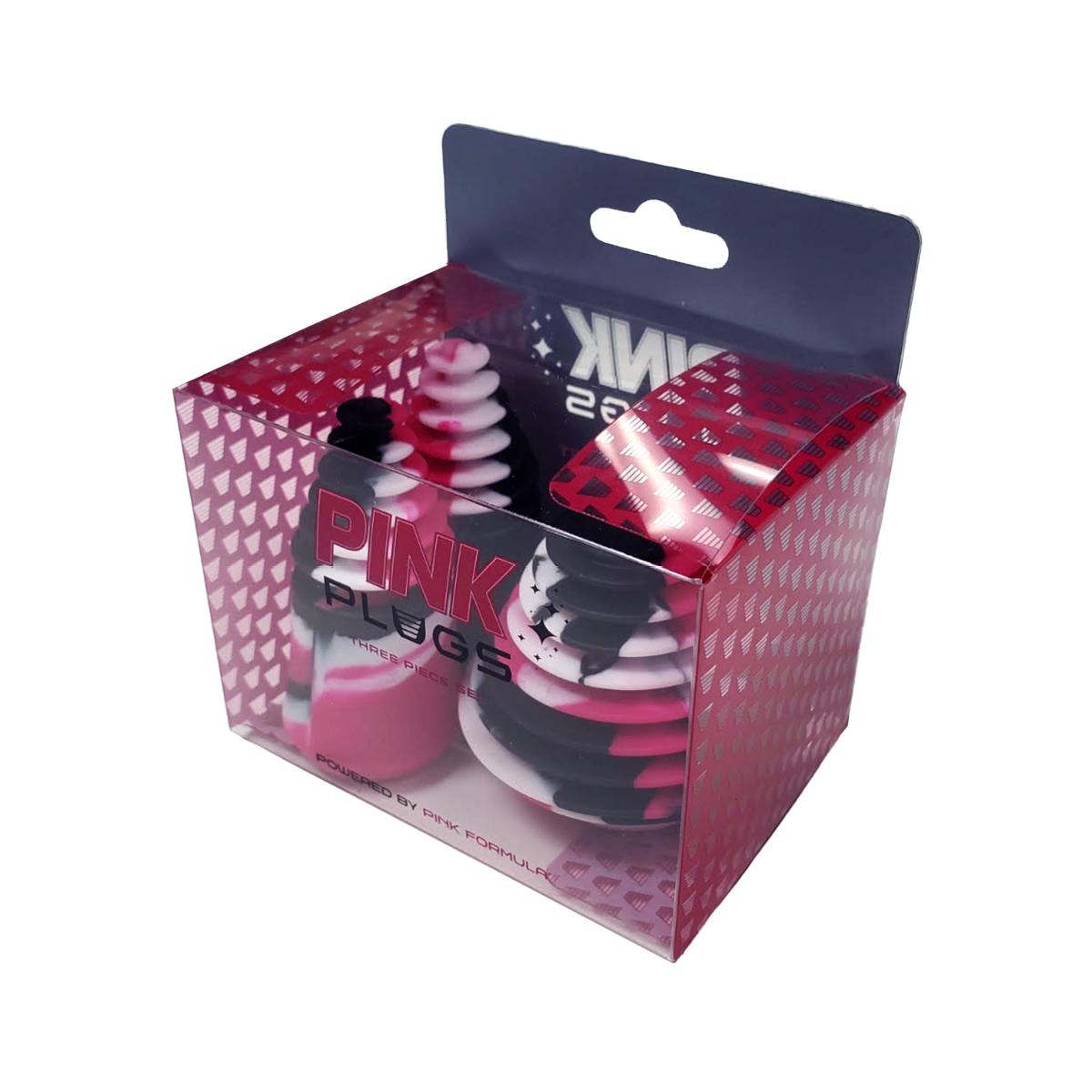 Pink Formula Pink Plugs - 3pc Bong Plugs (6-Pack Display)