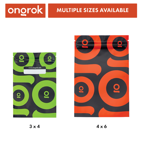 Ongrok Color-Coded Mylar Bags