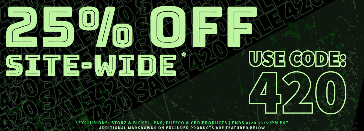 25% OFF site-wide with Code: 420
