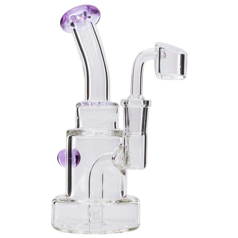 CaliConnected Stacked Cake Dab Rig Purple