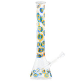 Cirrus Glass Blue Pebble Beaker Bong