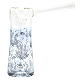 Cirrus Glass Blue Sativa Bubbler