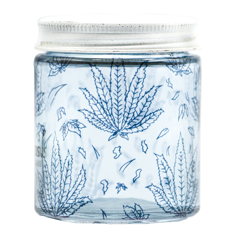 Cirrus Glass Blue Sativa Stash Jar