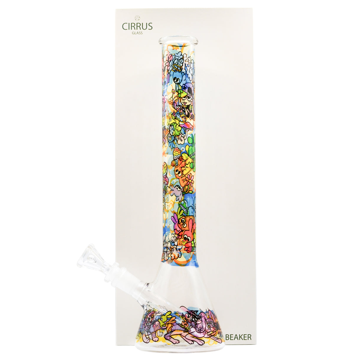 Cirrus Glass Beaker Bong Travel Box