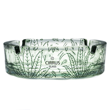 Cirrus Glass Green Sativa Ashtray