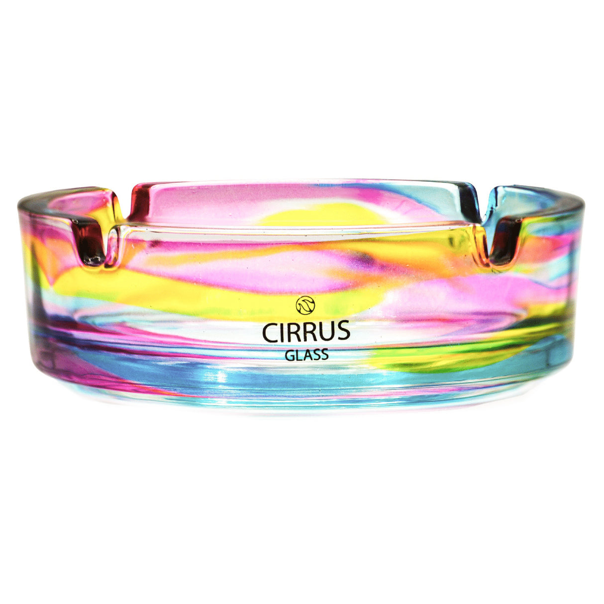 Cirrus Glass Raimbow Ashtray