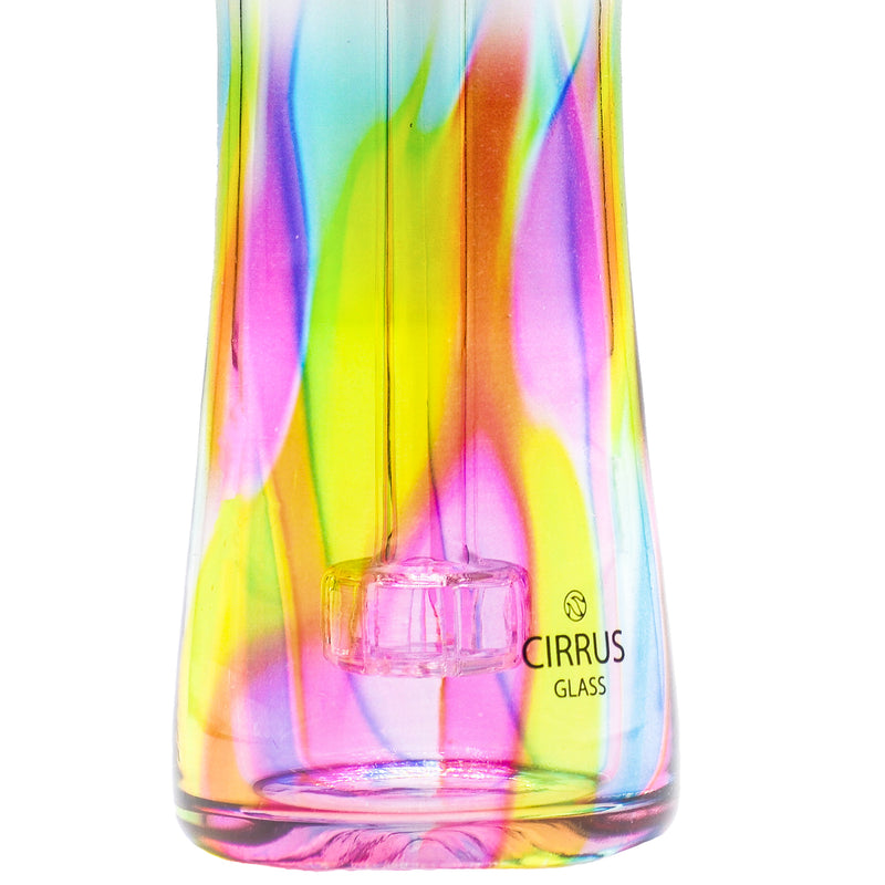 Cirrus Glass Rainbow Bubbler