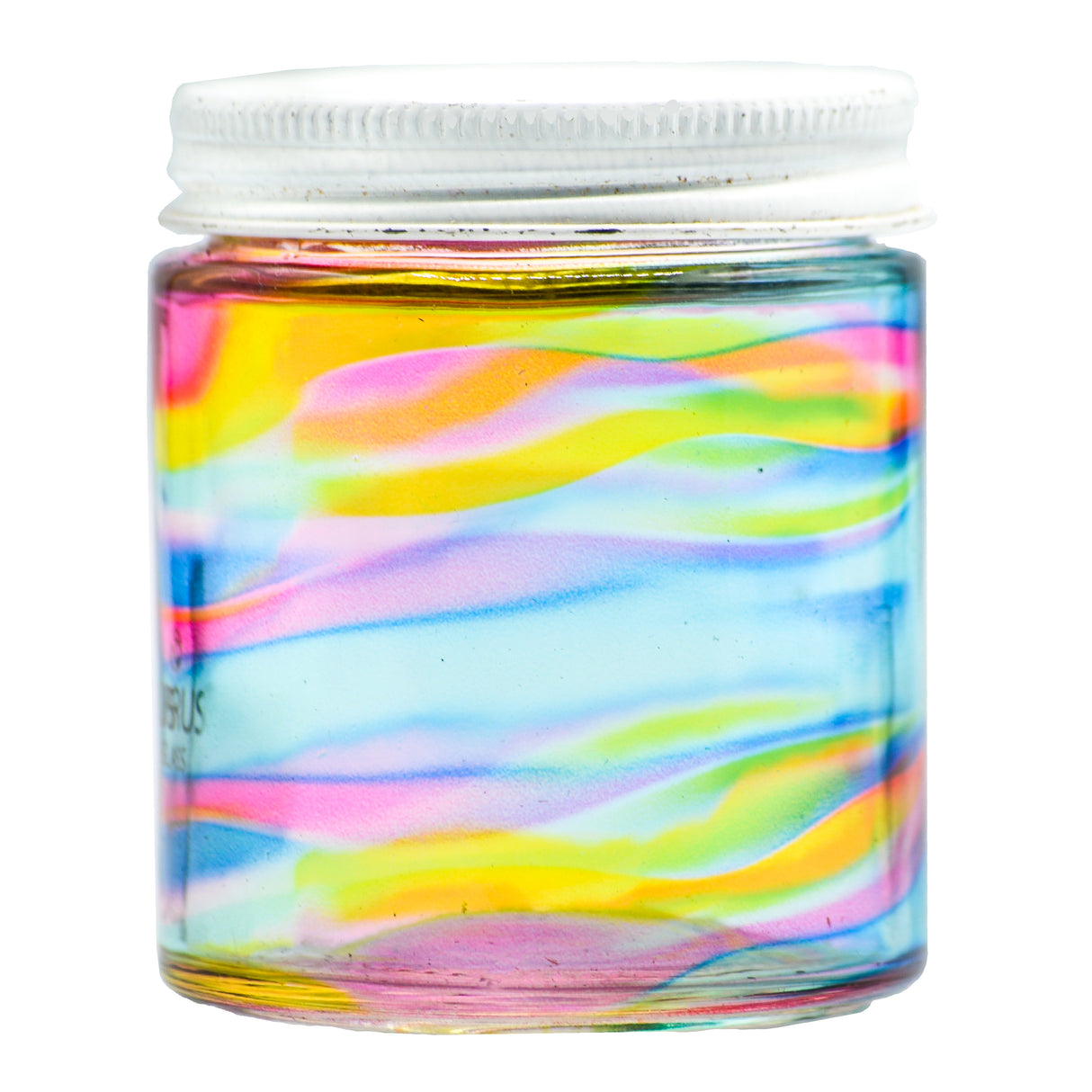 Cirrus Glass Rainbow Stash Jar