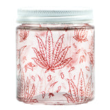 Cirrus Glass Red Sativa Stash Jar