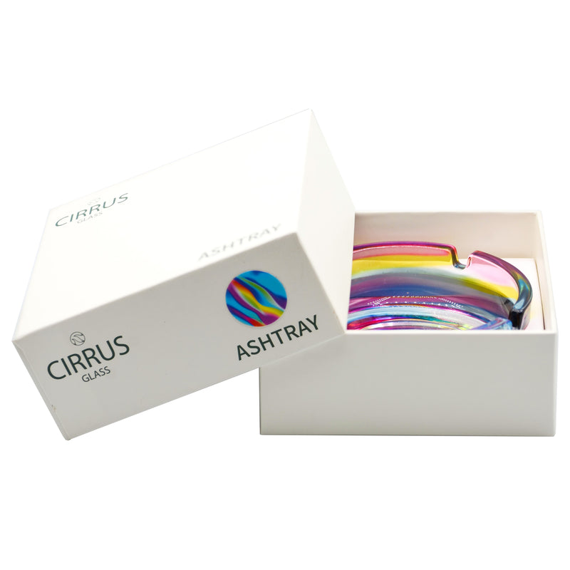 Cirrus Glass Ashtray Box