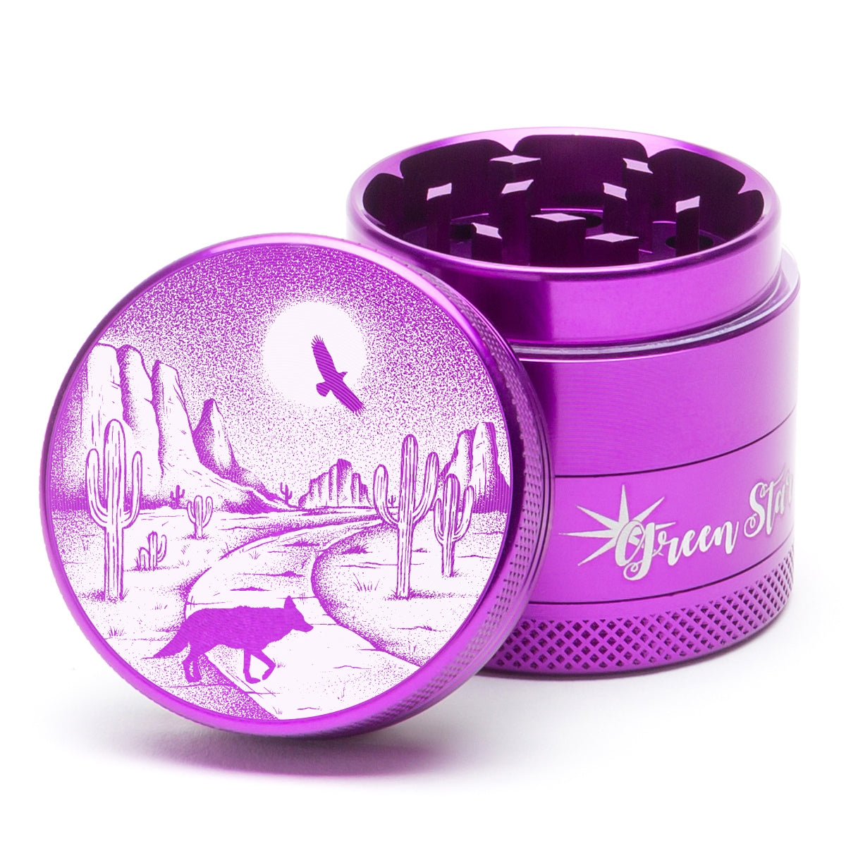 Green Star Scenic Mini 4-Piece Grinder