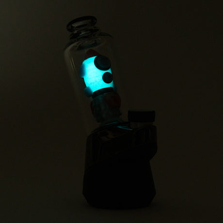 Puffco Peak Glass Rocket Attachment Glowing
