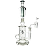 Freeze Pipe Frozen Coil Klein Recycler Bong