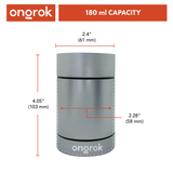 Ongrok Aluminum Metal Storage Jar