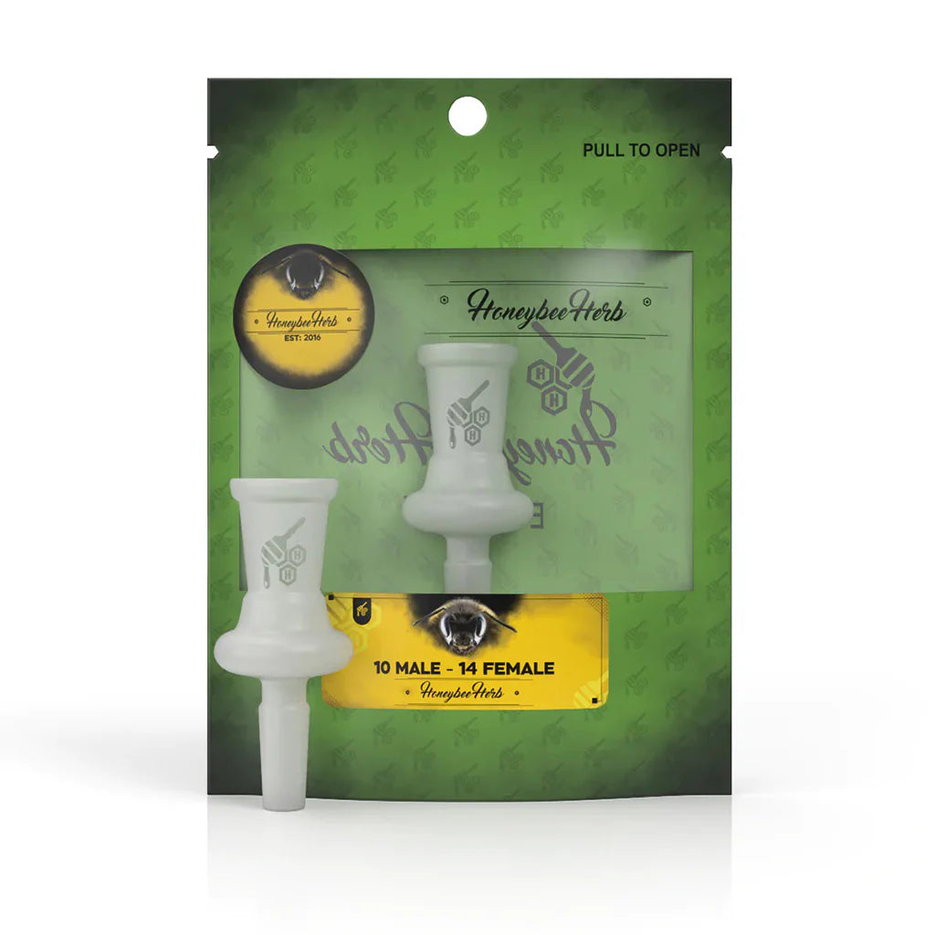 Honeybee Herb Glass Joint Adapters - Multiple Sizes