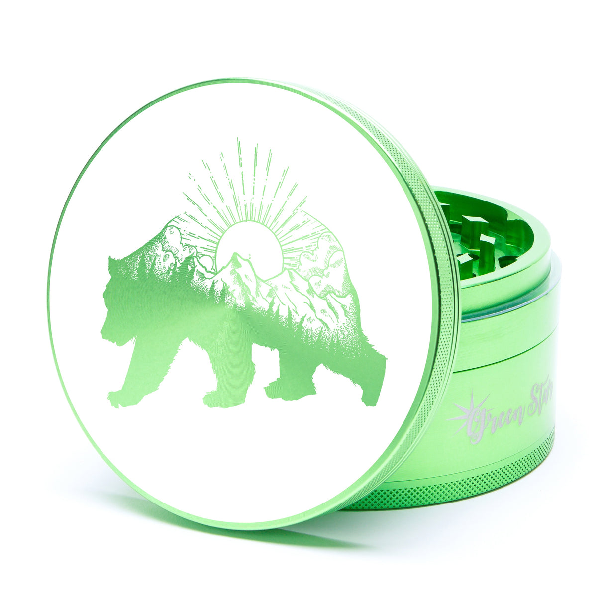 Green Star Jumbo 4-Piece Grinder