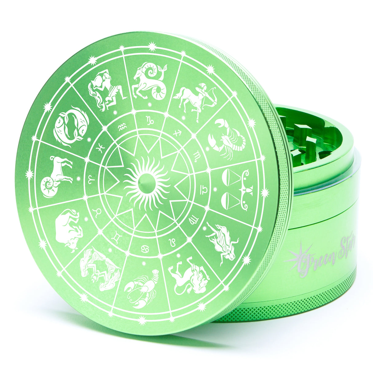 Green Star Jumbo 4-Piece Grinder