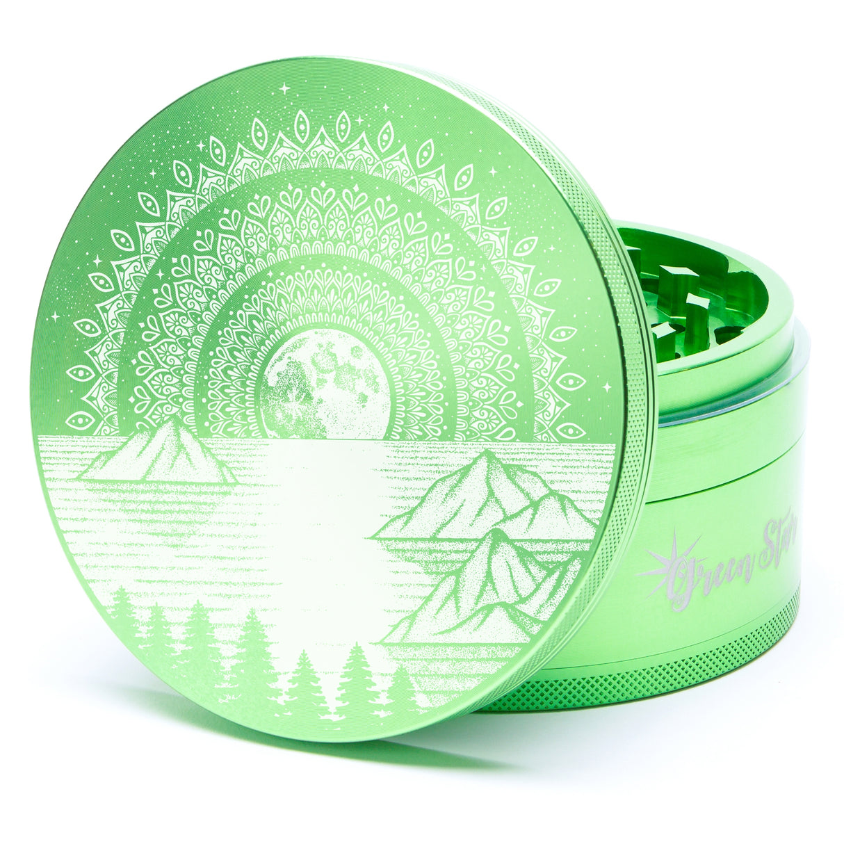 Green Star Jumbo 4-Piece Grinder