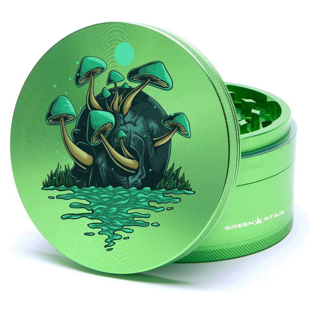 Green Star Jumbo 4-Piece Grinder