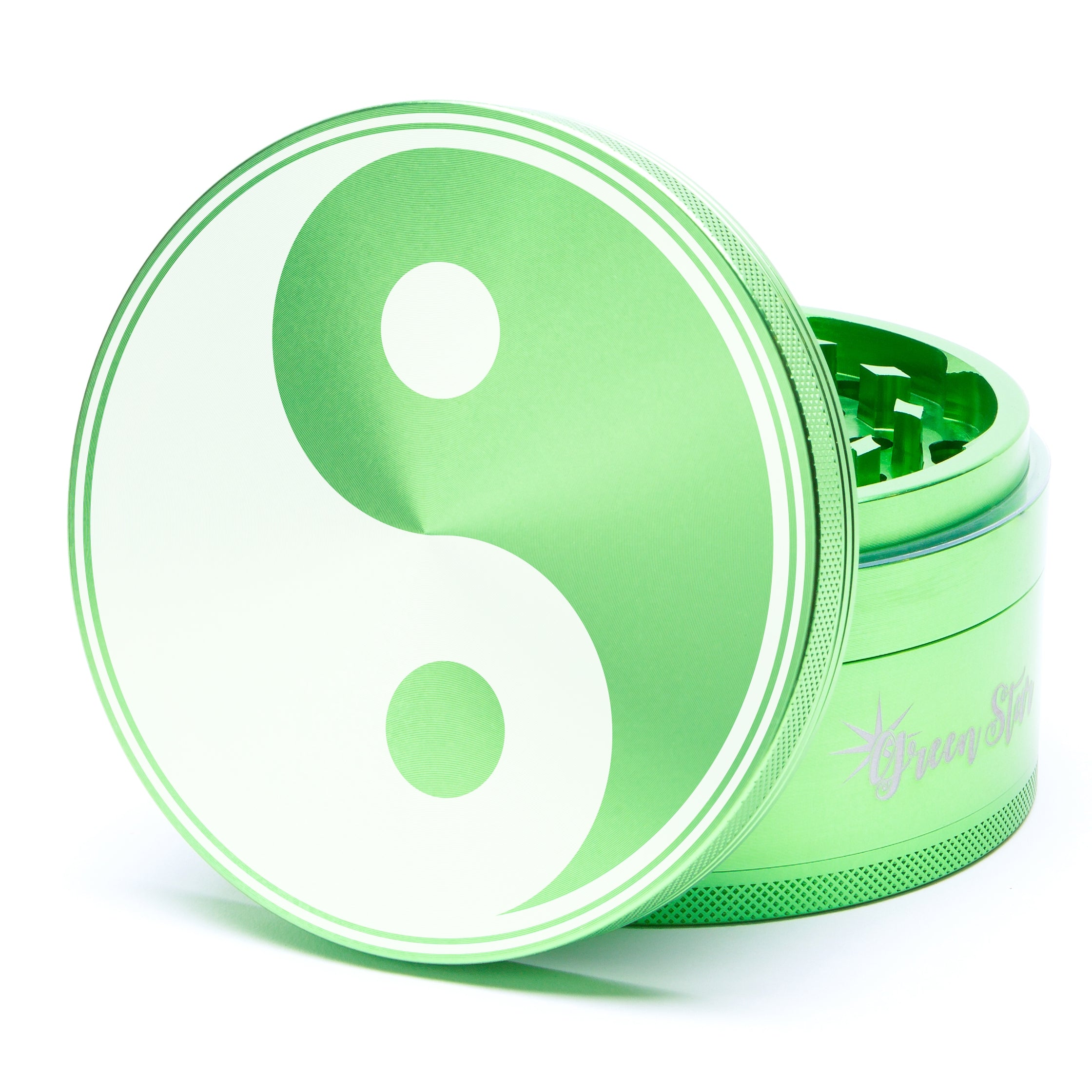 Green Star Novelty Large 4-Piece Grinder – CaliConnected