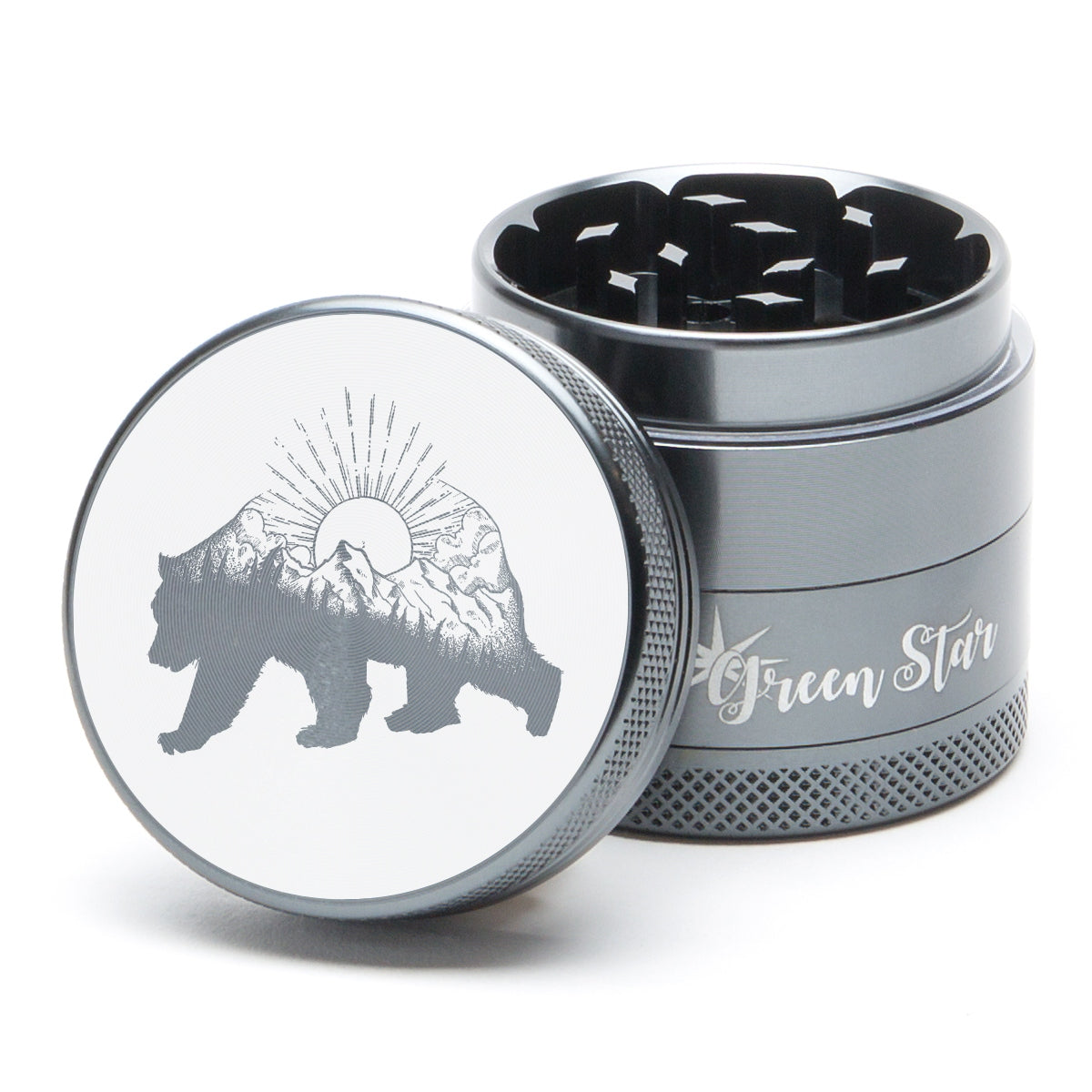 Green Star Medium 4-Piece Grinder