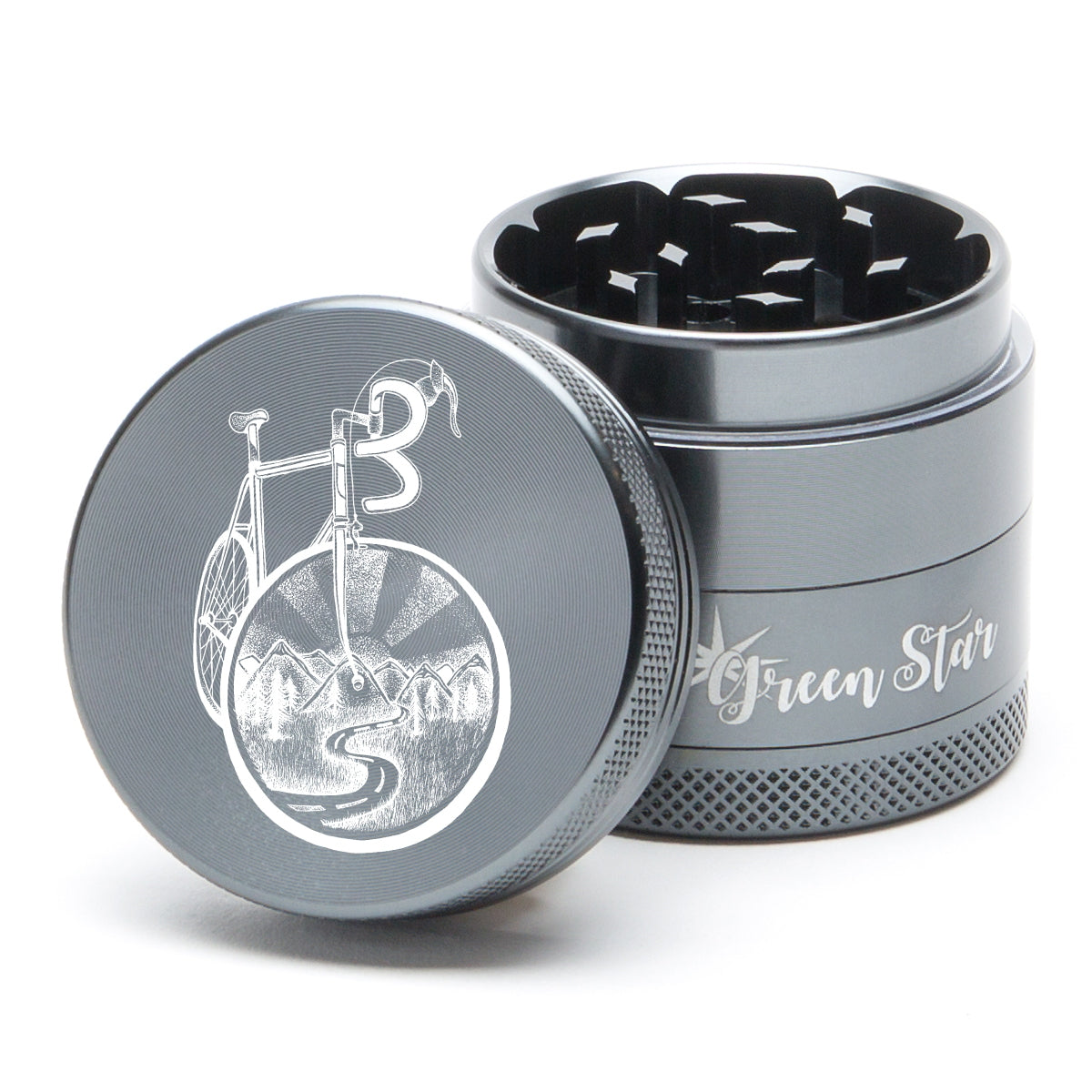 Green Star Medium 4-Piece Grinder