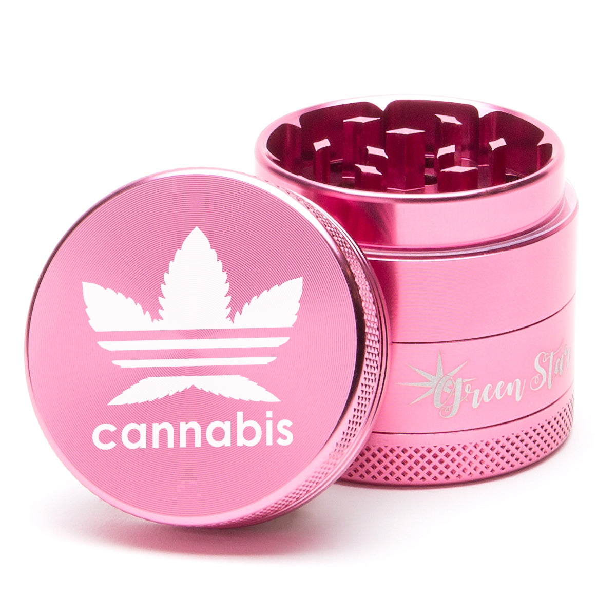 Green Star Medium 4-Piece Grinder