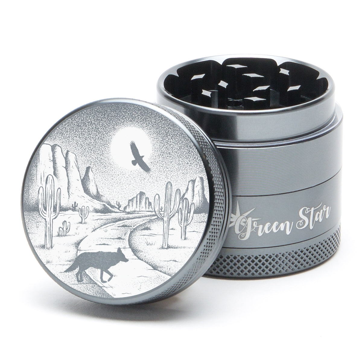 Green Star Medium 4-Piece Grinder