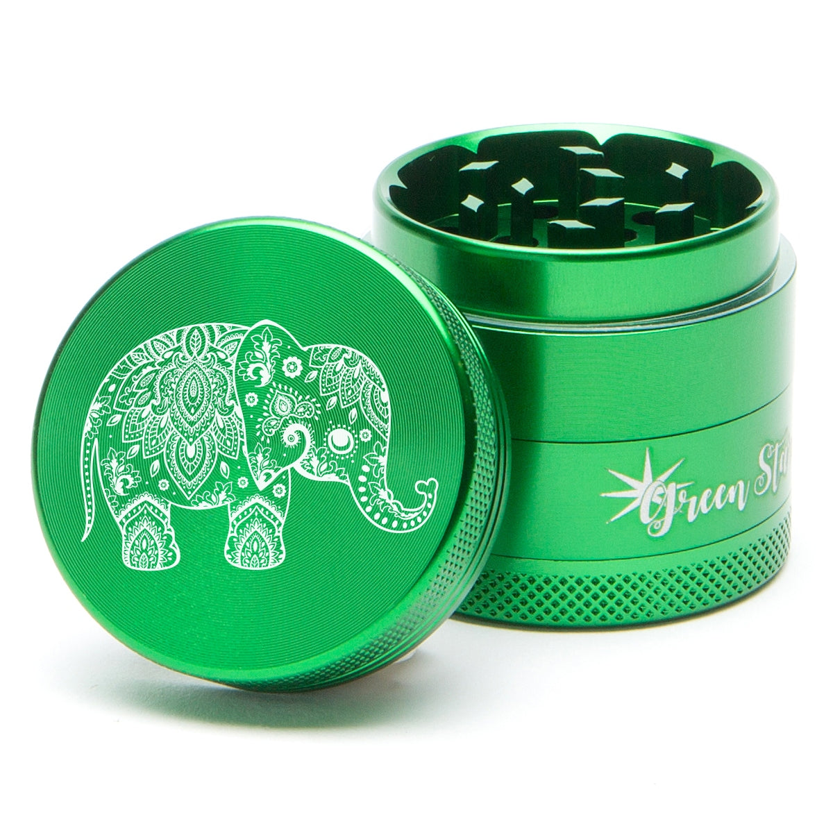 Green Star Medium 4-Piece Grinder