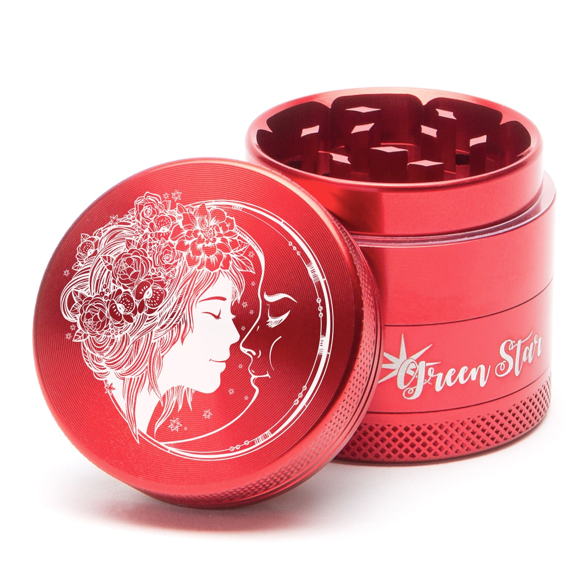 Green Star Medium 4-Piece Grinder