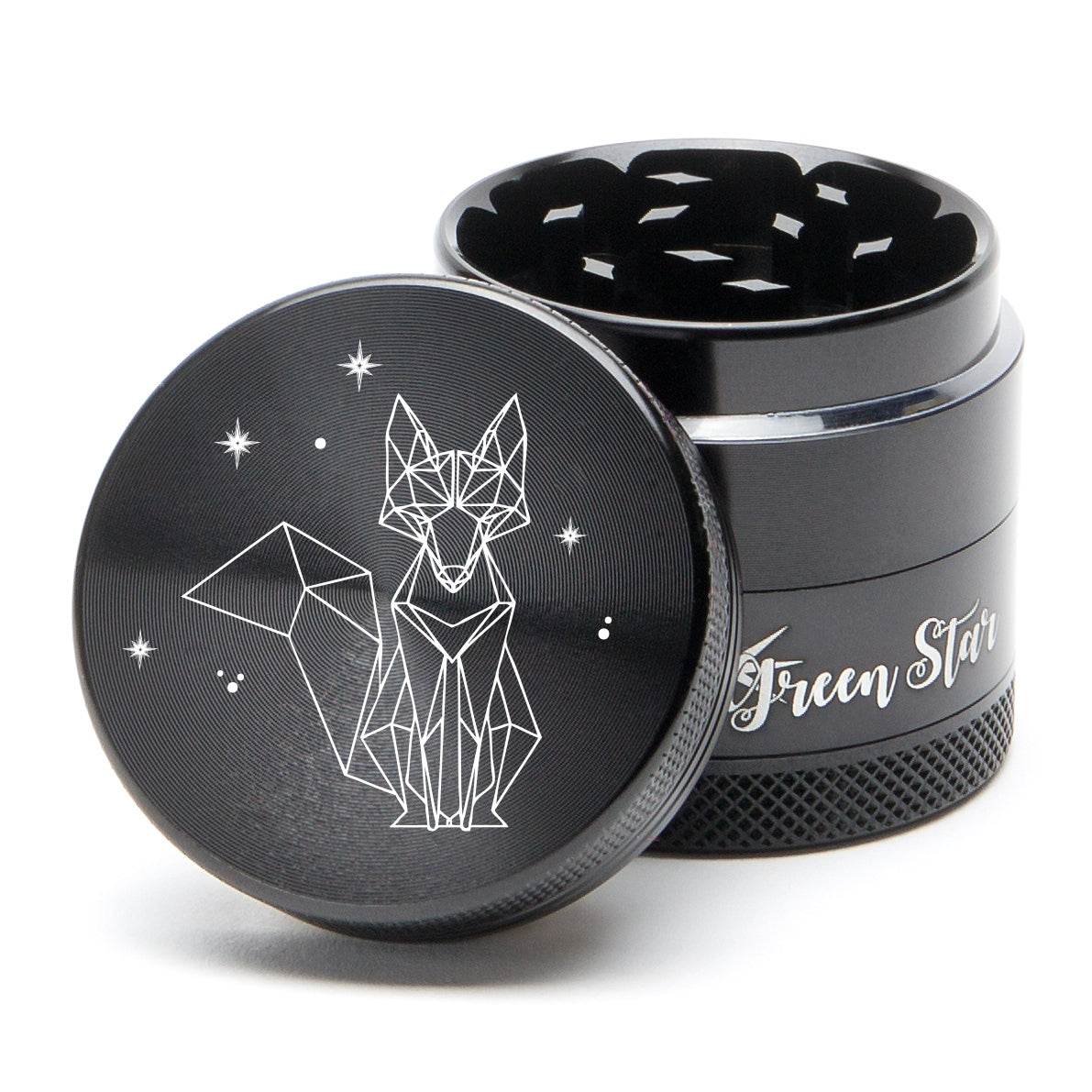 Green Star Medium 4-Piece Grinder