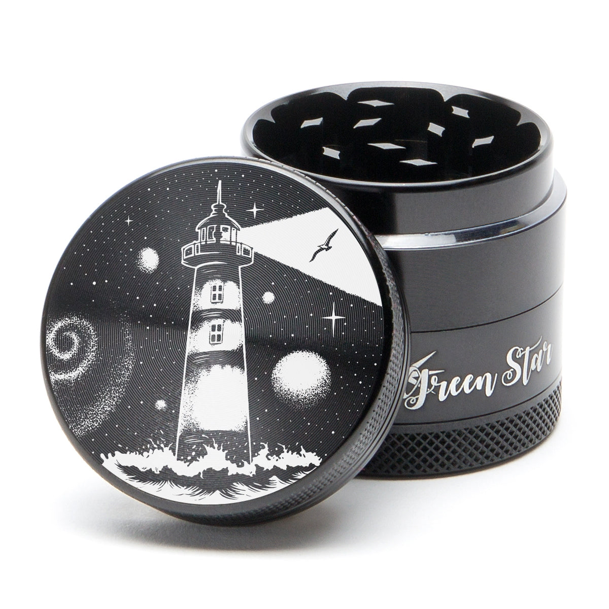 Green Star Medium 4-Piece Grinder