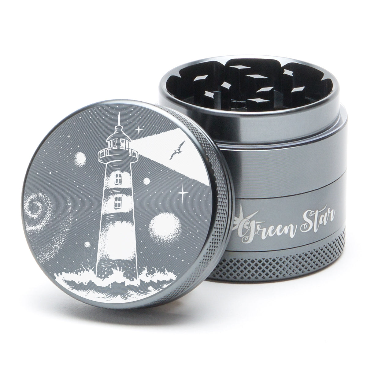 Green Star Medium 4-Piece Grinder