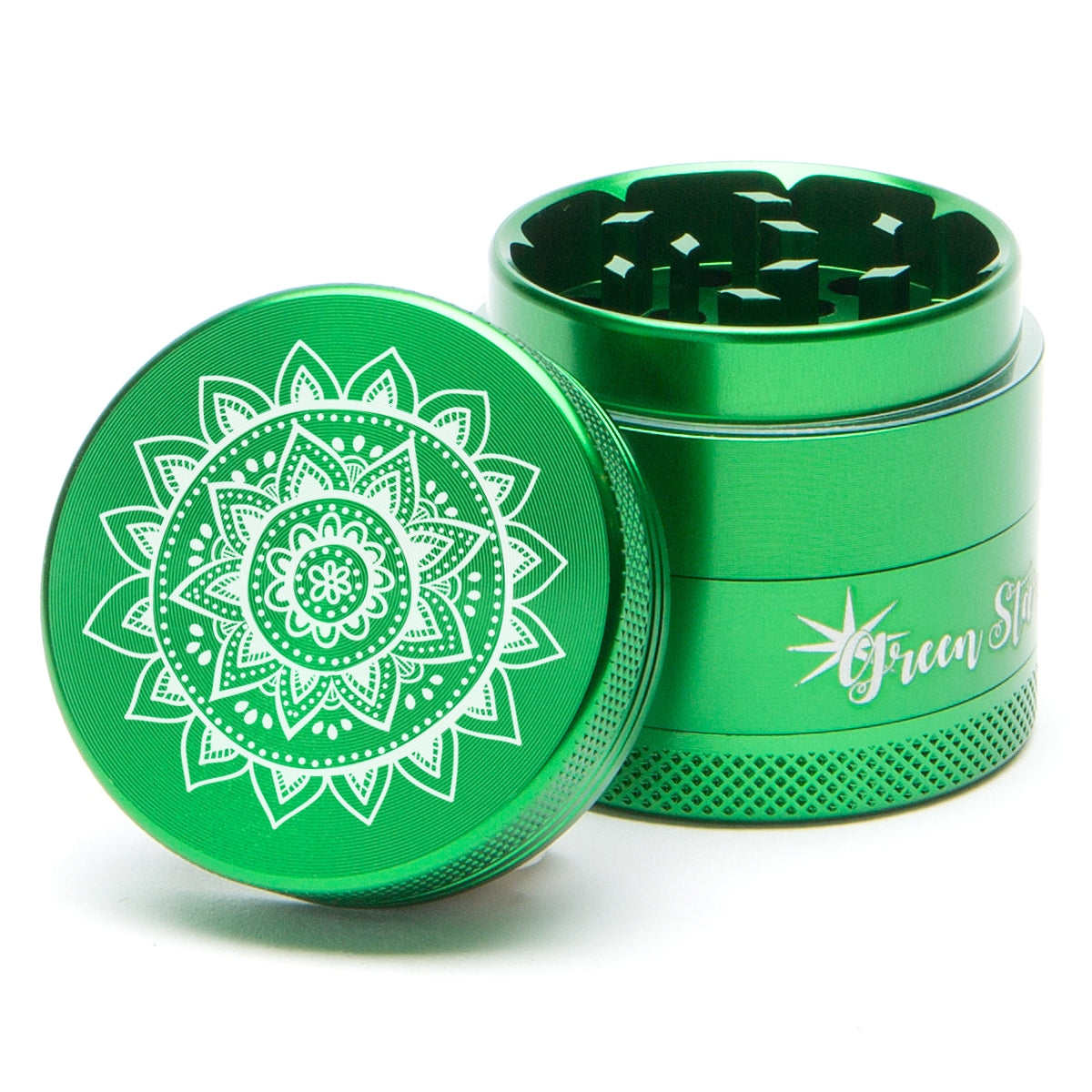 Green Star Medium 4-Piece Grinder