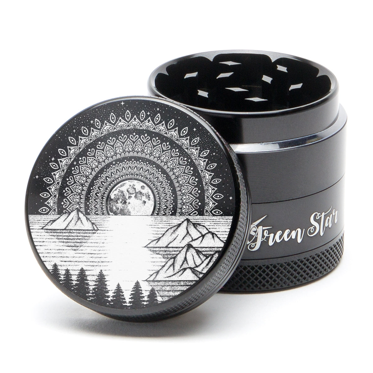 Green Star Medium 4-Piece Grinder