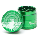 Green Star Medium 4-Piece Grinder