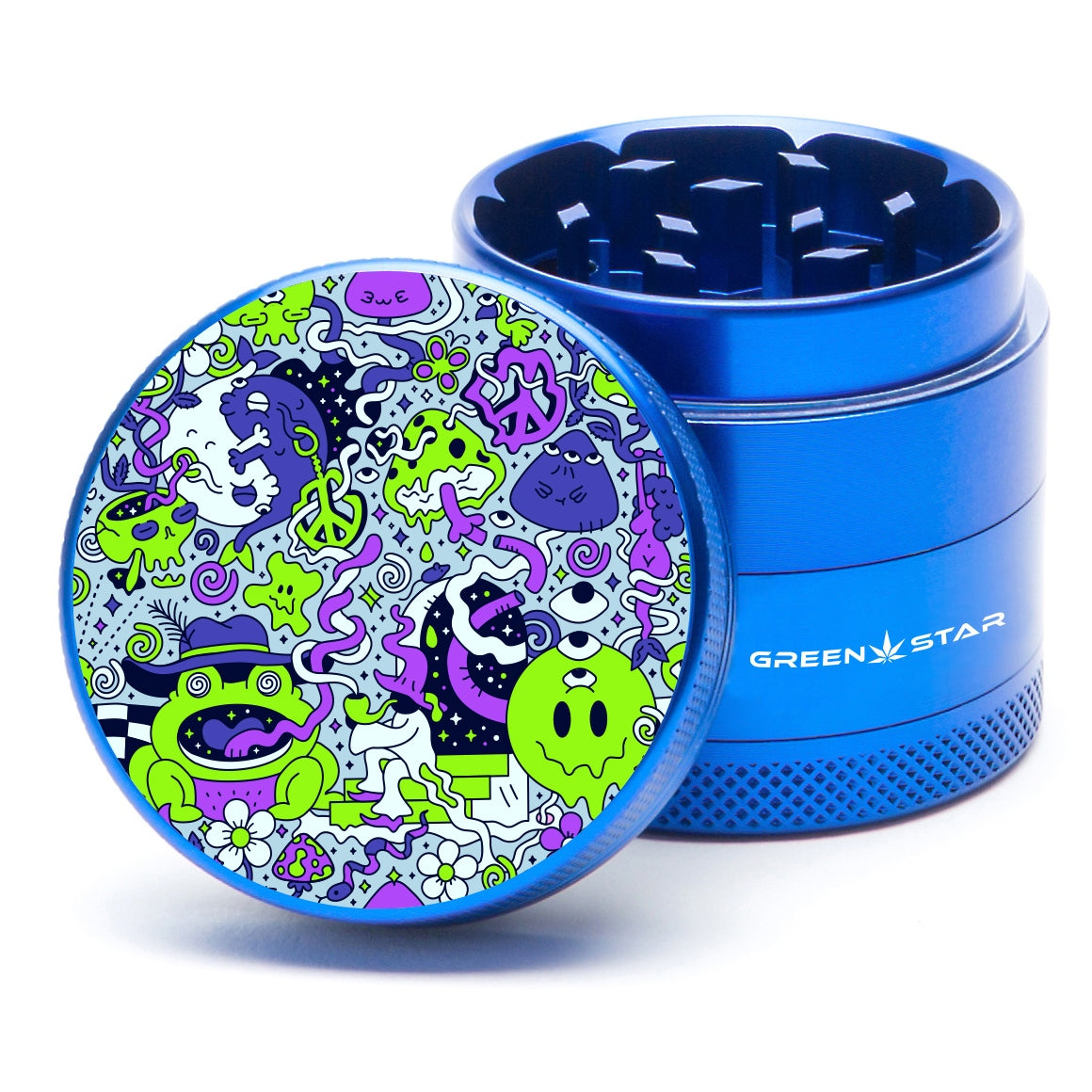 Green Star Medium 4-Piece Grinder