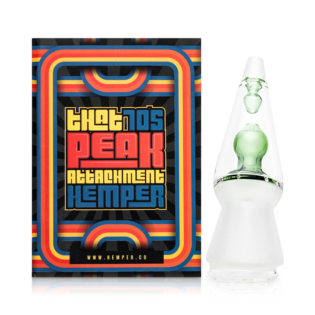 Hemper That 70's Puffco Peak Glass Lava Lamp Top ✌️ – CaliConnected