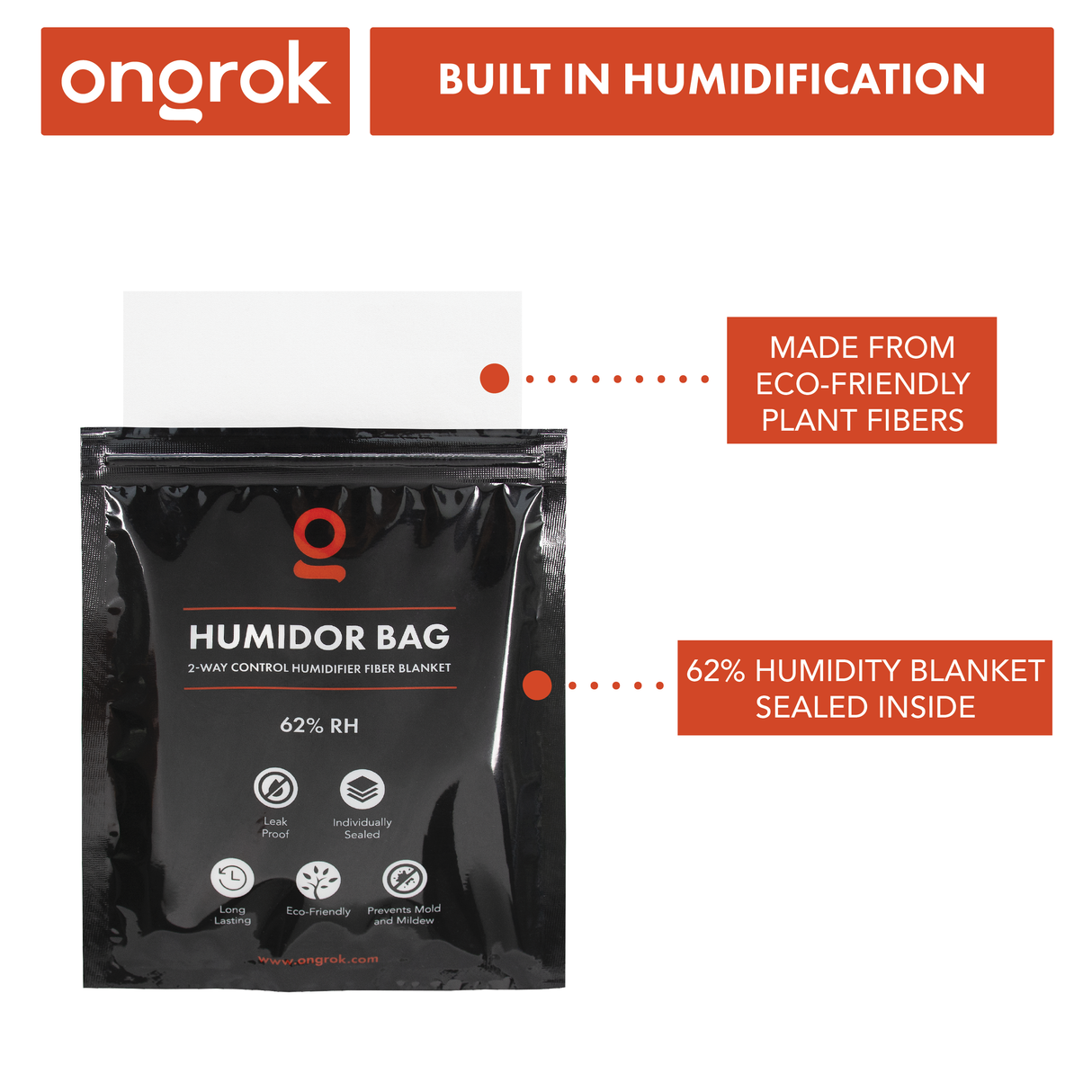 Ongrok Humidor Bags