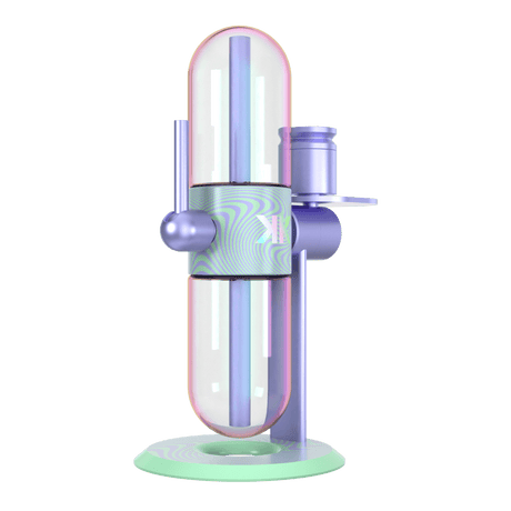 Khalifa x Stündenglass Gravity Pipe - Violet Sky / Mints Side 2