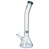 18 inch Thick Glass Bent Neck Beaker Bong