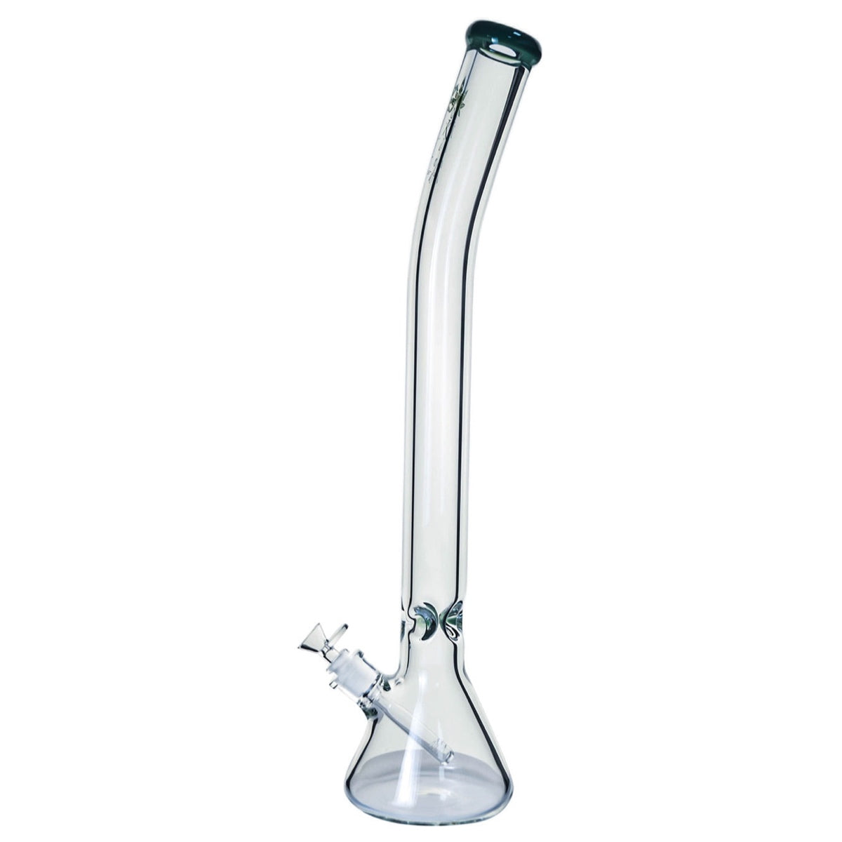 24 inch Thick Glass Bent Neck Beaker Bong