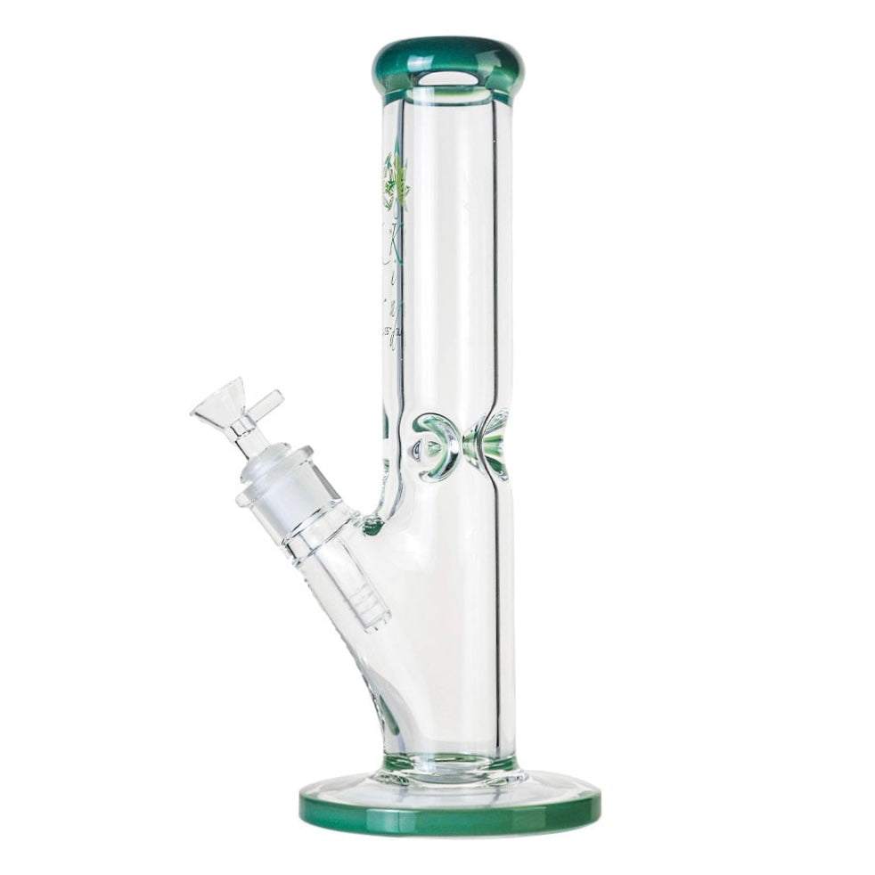 12 inch Thick Glass Straight Tube Bong