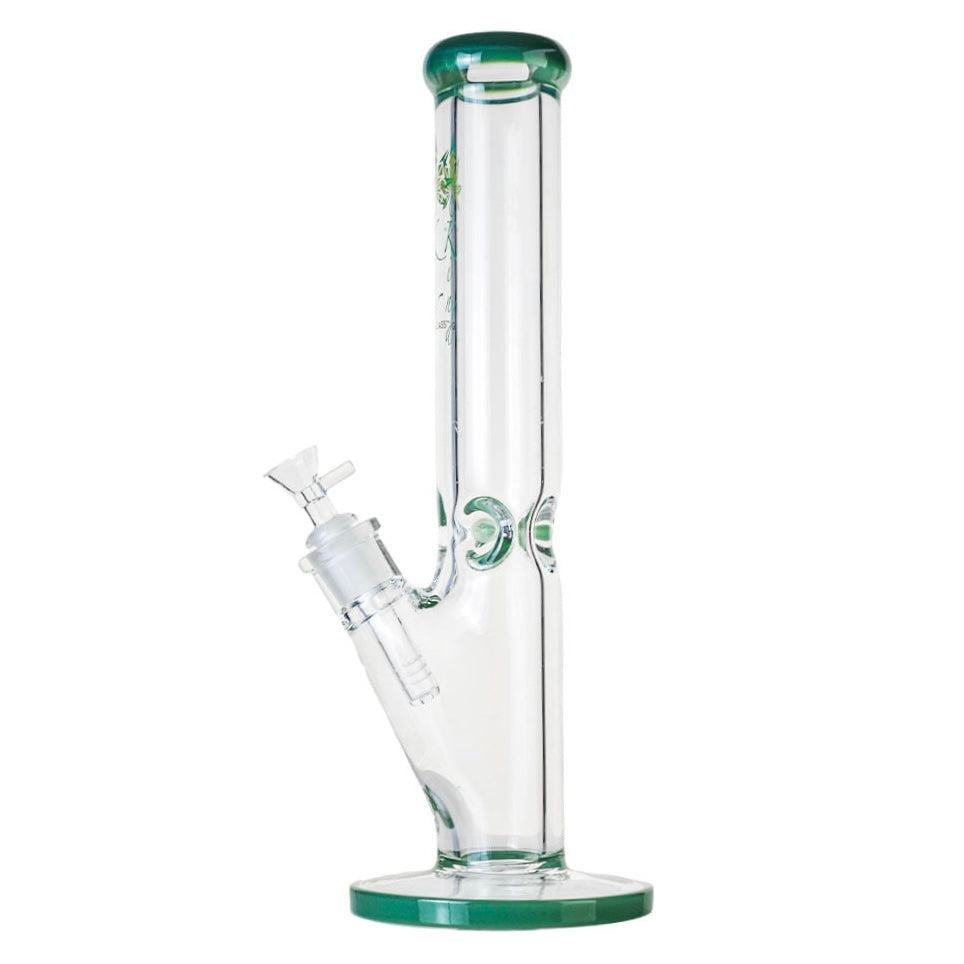 14 inch Thick Glass Straight Tube Bong