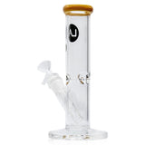 LA Pipes Colored Straight Tube Bong Amber