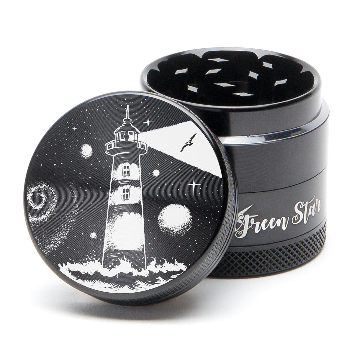 Green Star Scenic Mini 4-Piece Grinder