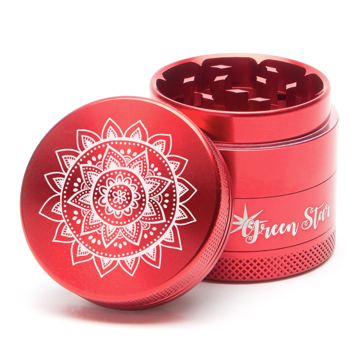 Green Star Novelty Small 4-Piece Grinder