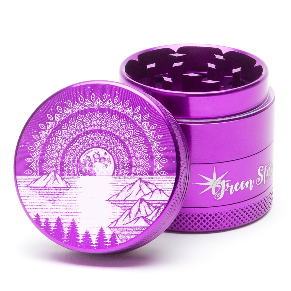 Green Star Scenic Mini 4-Piece Grinder