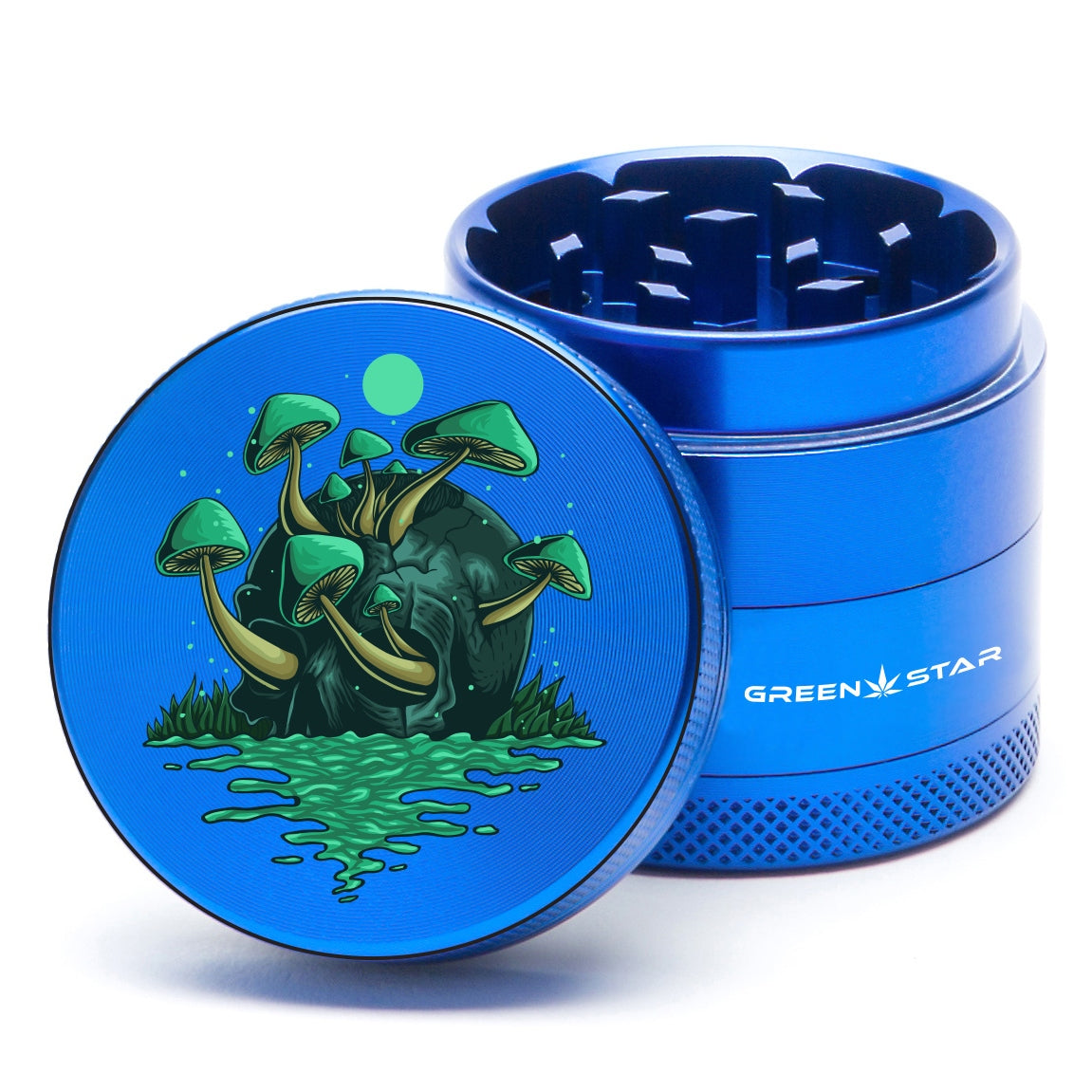 Green Star Scenic Mini 4-Piece Grinder