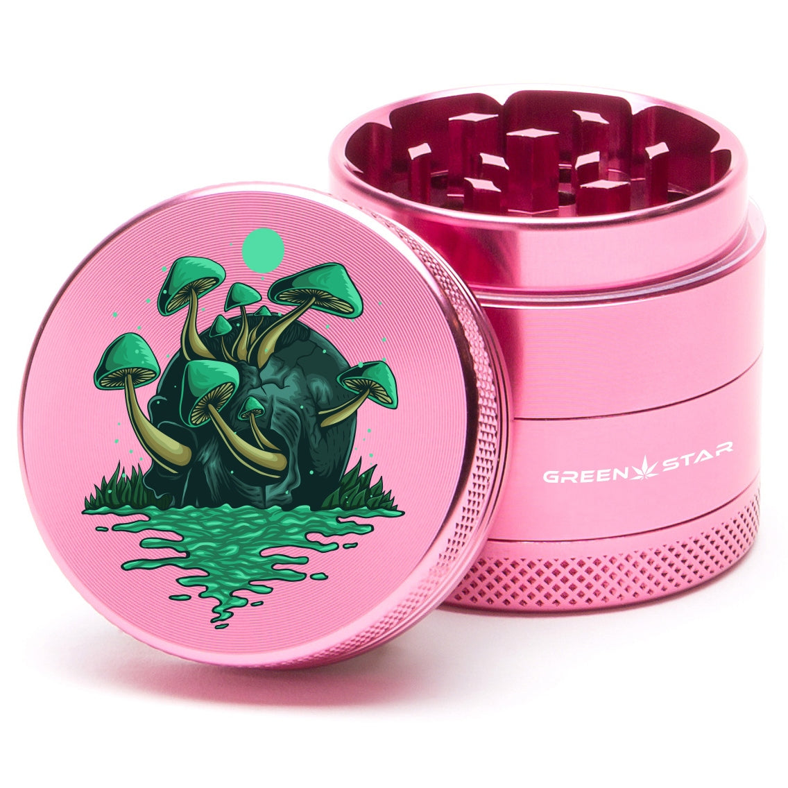 Green Star Scenic Mini 4-Piece Grinder